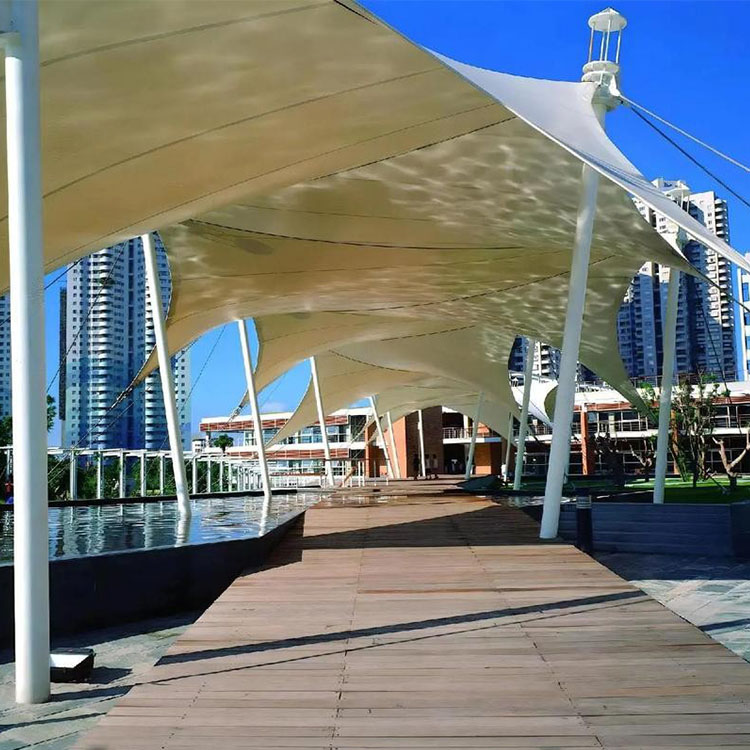 玛沁县膜结构景观棚