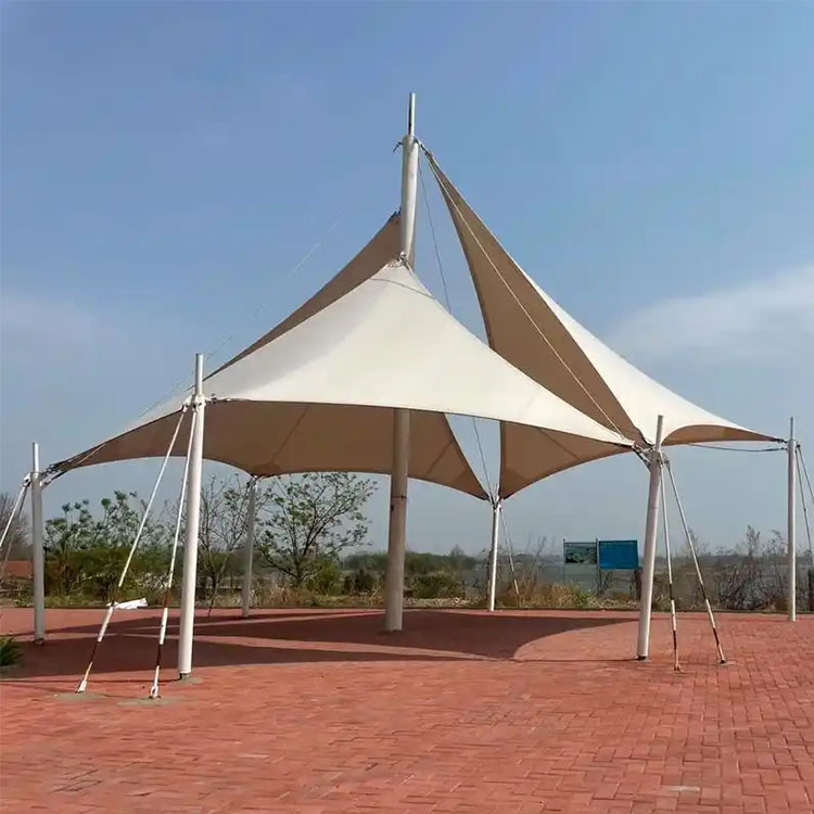 玛沁县膜结构景观棚