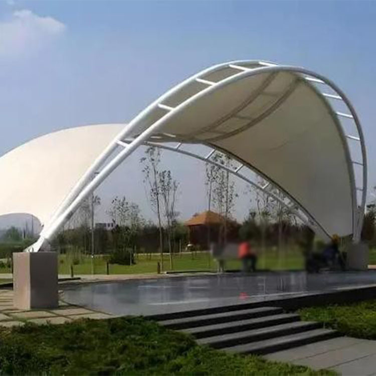玛沁县膜结构景观棚