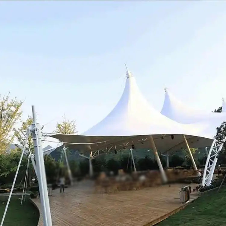 玛沁县膜结构景观棚