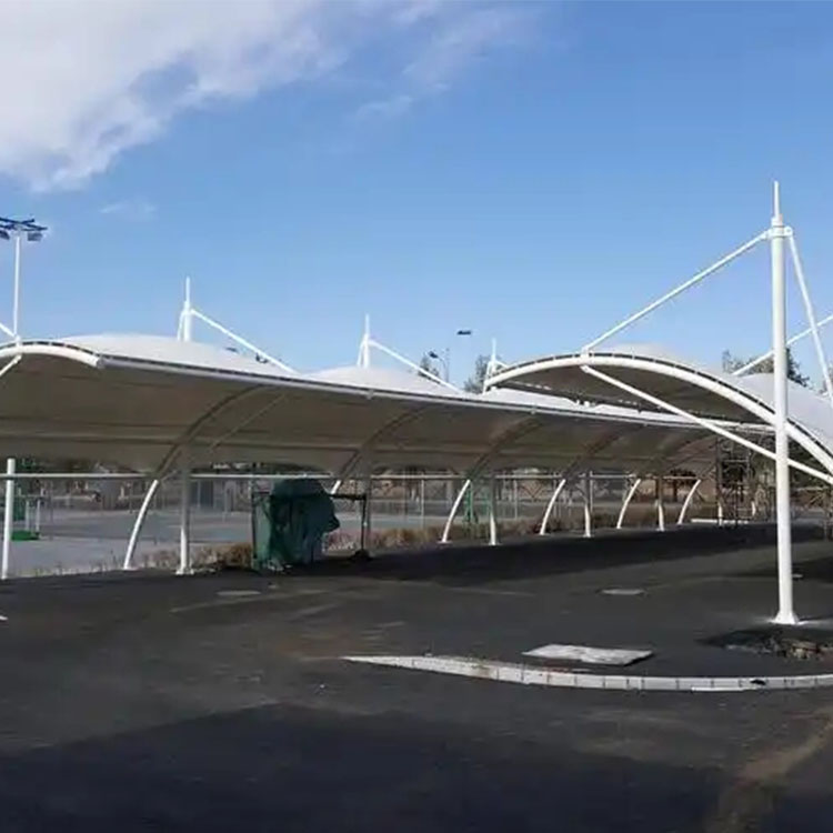 玛沁县膜结构电动车棚